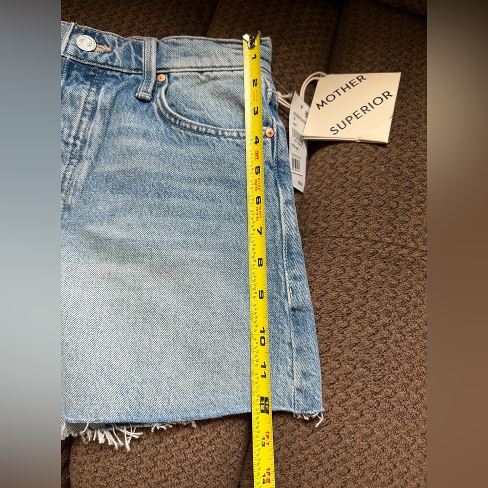 MOTHER The Skipper Short N Long Fray Shorts - Picture 8 of 13